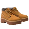 Stone Street Wasserdichter Plateau-Stiefel „Weizen“