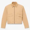 Strafford-Jacke aus gewaschenem Canvas für Damen Strafford-Jacke aus gewaschenem Canvas für Damen