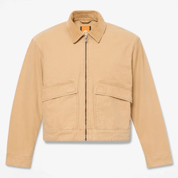 Strafford-Jacke aus gewaschenem Canvas für Damen Strafford-Jacke aus gewaschenem Canvas für Damen