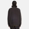 Sweatshirt mit 1/4-Reißverschluss und linearem Logo „Schwarz“