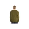 Sweatshirt mit gesticktem Logo „Olive Green“