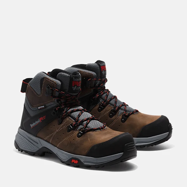 Switchback Herren-Arbeitsstiefel mit Zehenschutzkappe aus Verbundmaterial, wasserdicht Switchback Herren-Arbeitsstiefel mit Zehenschutzkappe aus Verbundmaterial, wasserdicht