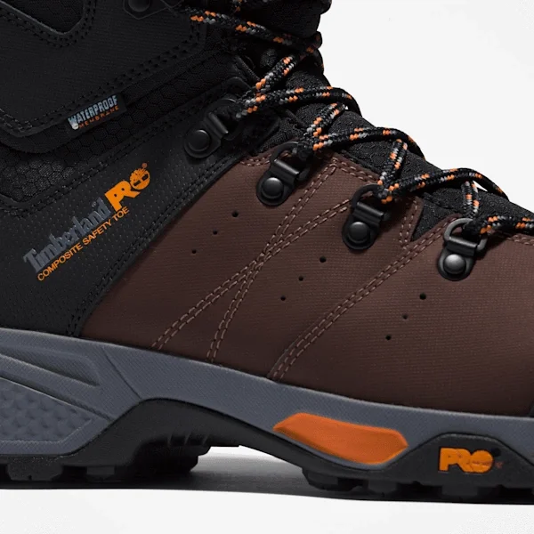 Switchback Herren-Arbeitsstiefel mit Zehenschutzkappe aus Verbundmaterial, wasserdicht Switchback Herren-Arbeitsstiefel mit Zehenschutzkappe aus Verbundmaterial, wasserdicht