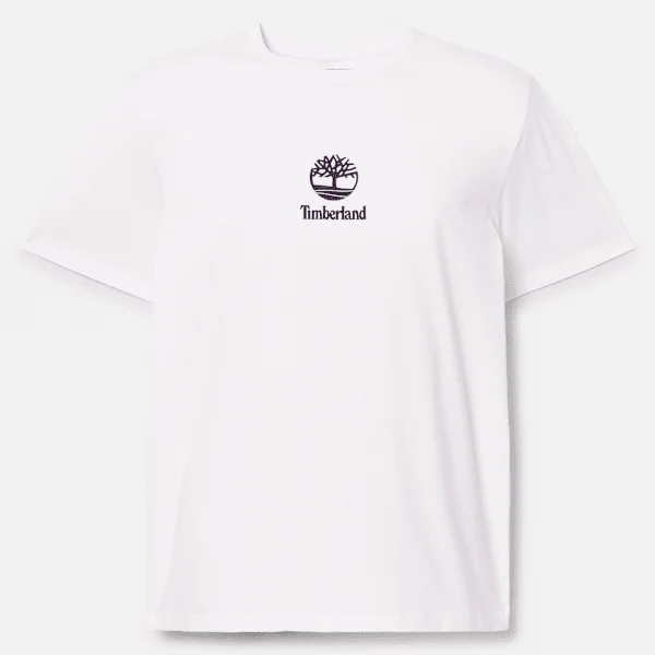T-Shirt mit gestapeltem Logo und kurzen Ärmeln T-Shirt mit gestapeltem Logo und kurzen Ärmeln