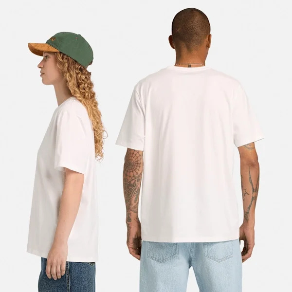 T-Shirt mit gestapeltem Logo und kurzen Ärmeln T-Shirt mit gestapeltem Logo und kurzen Ärmeln