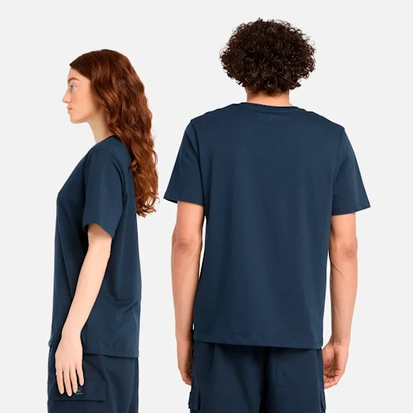 T-Shirt mit gestapeltem Logo und kurzen Ärmeln T-Shirt mit gestapeltem Logo und kurzen Ärmeln
