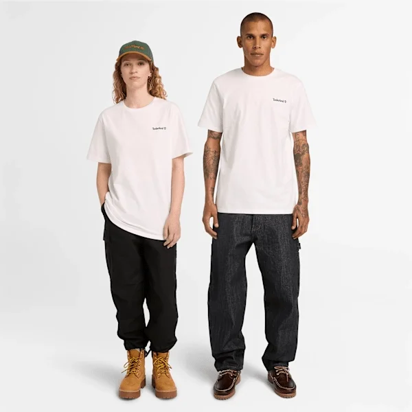 T-Shirts mit Logo auf Vorder- und Rückseite T-Shirts mit Logo auf Vorder- und Rückseite