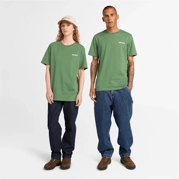 T-Shirts mit Logo auf Vorder- und Rückseite T-Shirts mit Logo auf Vorder- und Rückseite