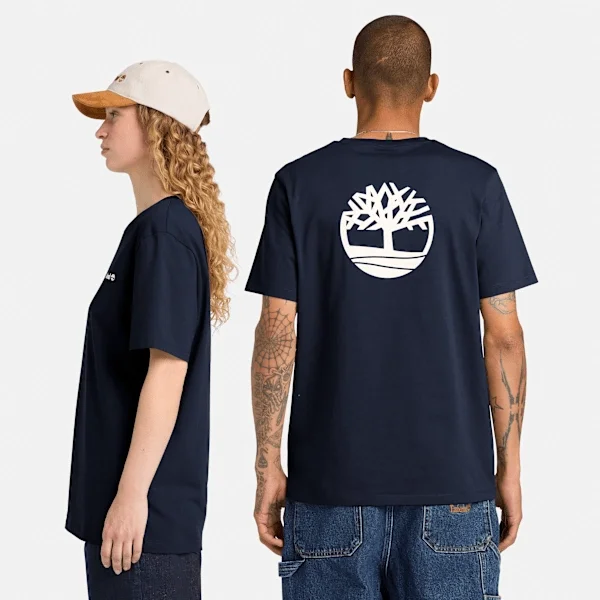 T-Shirts mit Logo auf Vorder- und Rückseite T-Shirts mit Logo auf Vorder- und Rückseite