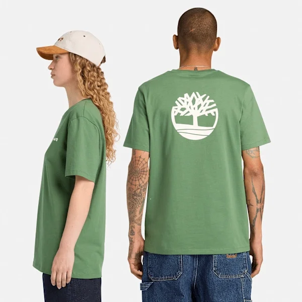 T-Shirts mit Logo auf Vorder- und Rückseite T-Shirts mit Logo auf Vorder- und Rückseite