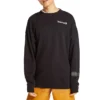 Timberland Back Large Logo Printing Sports Schwarz