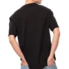 Timberland Casual Loose Rundhals-Shorts mit kurzen Ärmeln, Schwarz