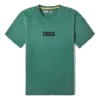 Timberland Casual Rundhalsausschnitt mit Aufdruck, Shorts, Dunkelgrün