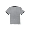 Timberland Colorblock Kragen Logo-Print Kurzarm Grau