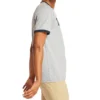 Timberland Colorblock Kragen Logo-Print Kurzarm Grau