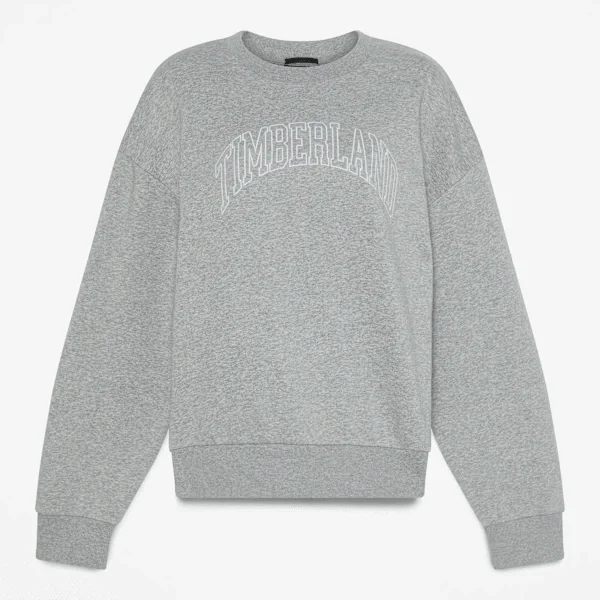 Timberland® Damen-Sweatshirt mit Rundhalsausschnitt und saisonalem Logo Timberland® Damen-Sweatshirt mit Rundhalsausschnitt und saisonalem Logo