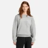Timberland® Damen-Sweatshirt mit Rundhalsausschnitt und saisonalem Logo Timberland® Damen-Sweatshirt mit Rundhalsausschnitt und saisonalem Logo