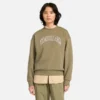 Timberland® Damen-Sweatshirt mit Rundhalsausschnitt und saisonalem Logo Timberland® Damen-Sweatshirt mit Rundhalsausschnitt und saisonalem Logo