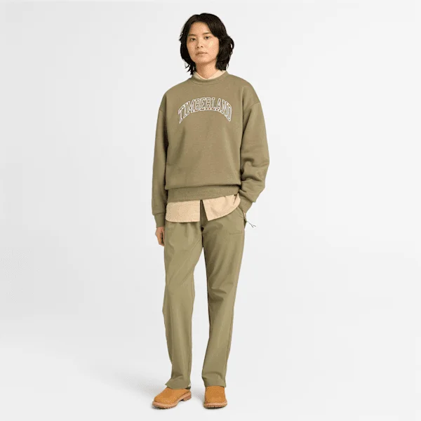 Timberland® Damen-Sweatshirt mit Rundhalsausschnitt und saisonalem Logo Timberland® Damen-Sweatshirt mit Rundhalsausschnitt und saisonalem Logo