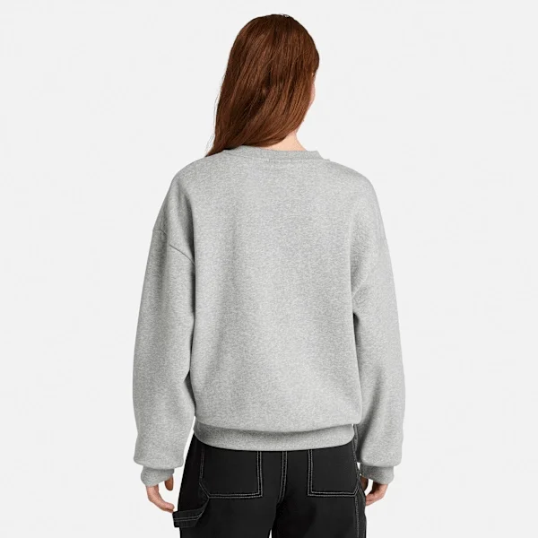 Timberland® Damen-Sweatshirt mit Rundhalsausschnitt und saisonalem Logo Timberland® Damen-Sweatshirt mit Rundhalsausschnitt und saisonalem Logo