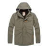 Timberland einfarbige Stay Warm Jacke Grau-Grün