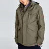Timberland einfarbige Stay Warm Jacke Grau-Grün