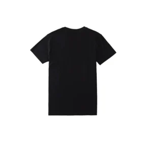Timberland Freizeit-Shirt mit Rundhalsausschnitt und Aufdruck, kurzärmelig, Schwarz