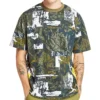 Timberland Freizeit-Shorts, locker geschnitten, kurzärmelig, Rundhalsausschnitt