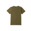 Timberland Freizeit-T-Shirt mit Rundhalsausschnitt und Aufdruck, kurzärmelig, grün