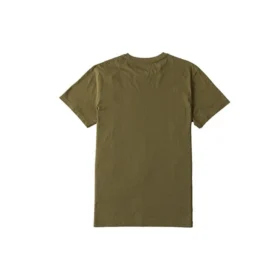 Timberland Freizeit-T-Shirt mit Rundhalsausschnitt und Aufdruck, kurzärmelig, grün
