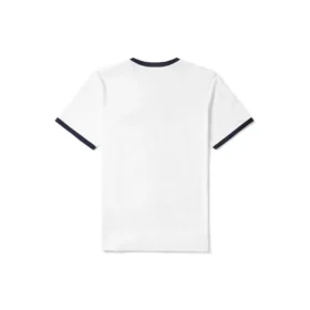 Timberland Freizeit-T-Shirt mit Rundhalsausschnitt und Aufdruck, kurzärmelig, weiß