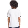 Timberland Freizeit-T-Shirt mit Rundhalsausschnitt und Aufdruck, kurzärmelig, weiß