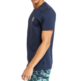 Timberland Freizeit-T-Shirt mit Rundhalsausschnitt und Shorts, Blau
