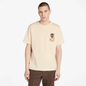 Timberland® Herren-T-Shirt „Brand Carrier Slogan Back Graphic“