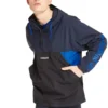 Timberland Jacke mit Ärmellogo und großer Tasche, marineblau