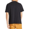 Timberland Kontrastfarbene Nähte Color Block Shorts mit Kurzarm Schwarz