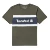 Timberland Kontrastfarbene Nähte, Farbblock, Shorts, Grün