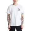 Timberland Kurzarm-Shirt mit Rückenprint, weiß
