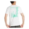 Timberland Kurzarm-Shirt mit Rundhalsausschnitt und Rückenaufdruck, Weiß