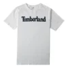 Timberland Logo-Aufdruck Kurzarm Weiß