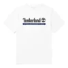 Timberland Logo-Aufdruck Kurzarm Weiß