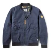 Timberland Logo Pocket Zipper Aviator Jacke Blau
