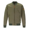 Timberland Logo Pocket Zipper Jacke Waldgrün
