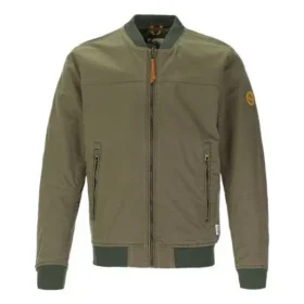 Timberland Logo Pocket Zipper Jacke Waldgrün