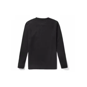 Timberland Logo-Print Rundhalsausschnitt Langarm Schwarz
