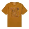 Timberland Map Pattern Printing Kurzarm Small