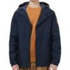 Timberland Outdoor-Freizeitjacke mit Kapuze, marineblau