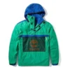 Timberland Pullover-Jacke mit Kapuze und kontrastierenden Farben
