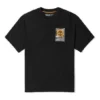 Timberland Rundhals-Shirt mit Aufdruck, Schwarz