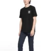 Timberland Rundhals-Sport-Shorts mit Kurzarm Schwarz
